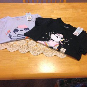 Cat & Jack tee set, girls size 7/8